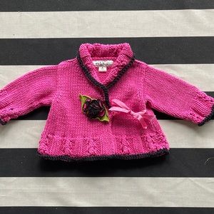Boutique baby sweater